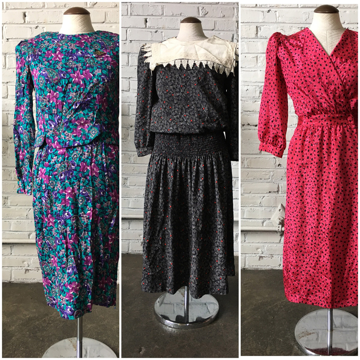 1980s Day Dresses by the bundle ON BACKORDER Bulk Vintage Clothing